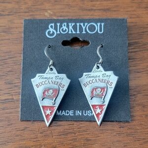 Tampa Bay Buccaneers earrings